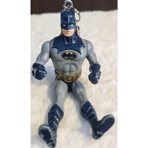 VTG Batman Action Figure Kenner 1990 Gray/Blue Costume 5" Figure DC Comics